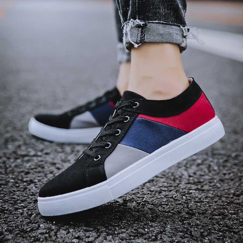 New Canvas Shoes Men Big Shoe 46 47 Man Sneakers Shoes