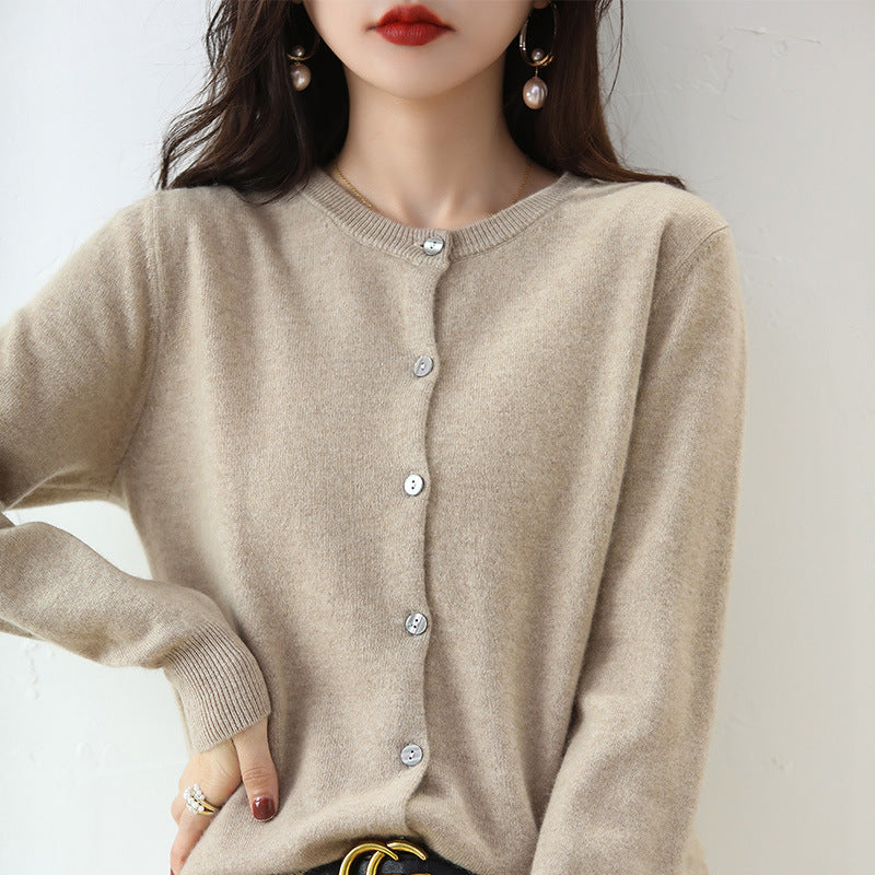 Women's Cardigan Sweater Coat Short Knitwear