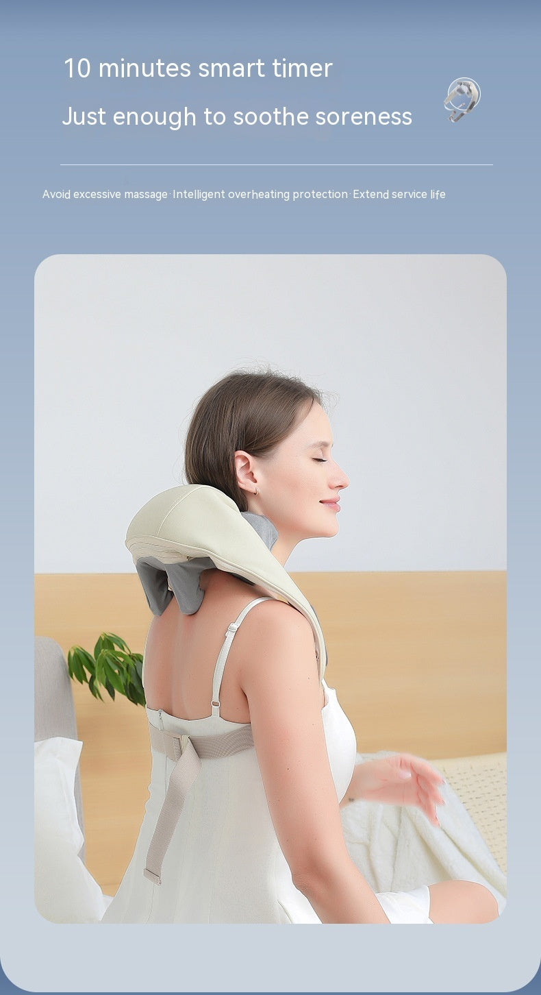 Shoulder And Neck Massage Instrument Neck Massager Neck Lifting Hot Compress Dredging Neck Trapezoid Muscle Clip Kneading