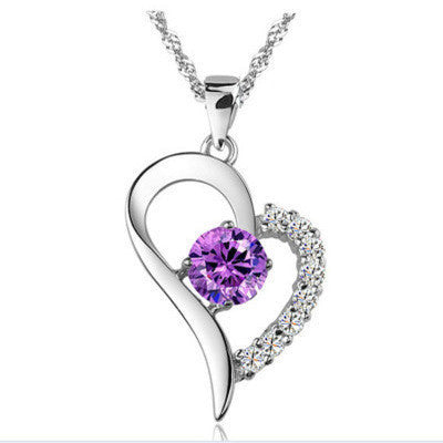 925 Sterling Silver Necklace, women's clavicle, Korean Korean jewelry pendants, fashion silver jewelry manufacturers wholesale