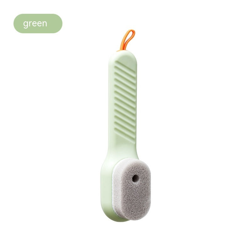 Multifunctional Sponge Leather Brush Cleaning