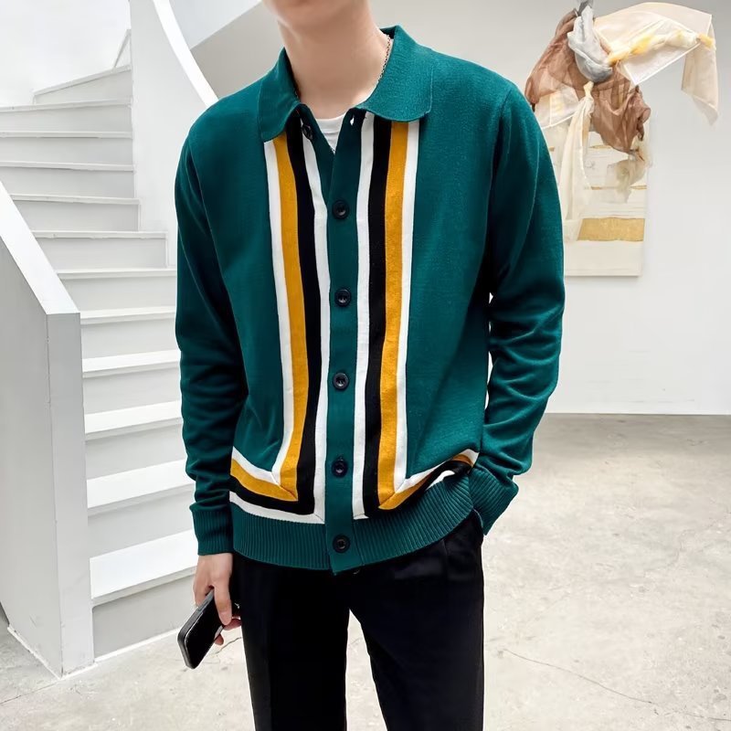 Early Autumn New Design Sense Cardigan Sweater Men